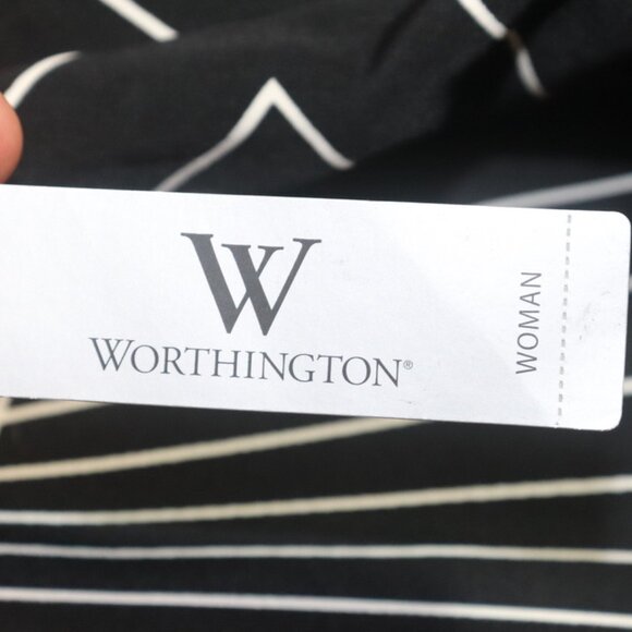 Worthington Art Deco Print Pencil Skirt, Size 20W, NWT - Picture 7 of 12